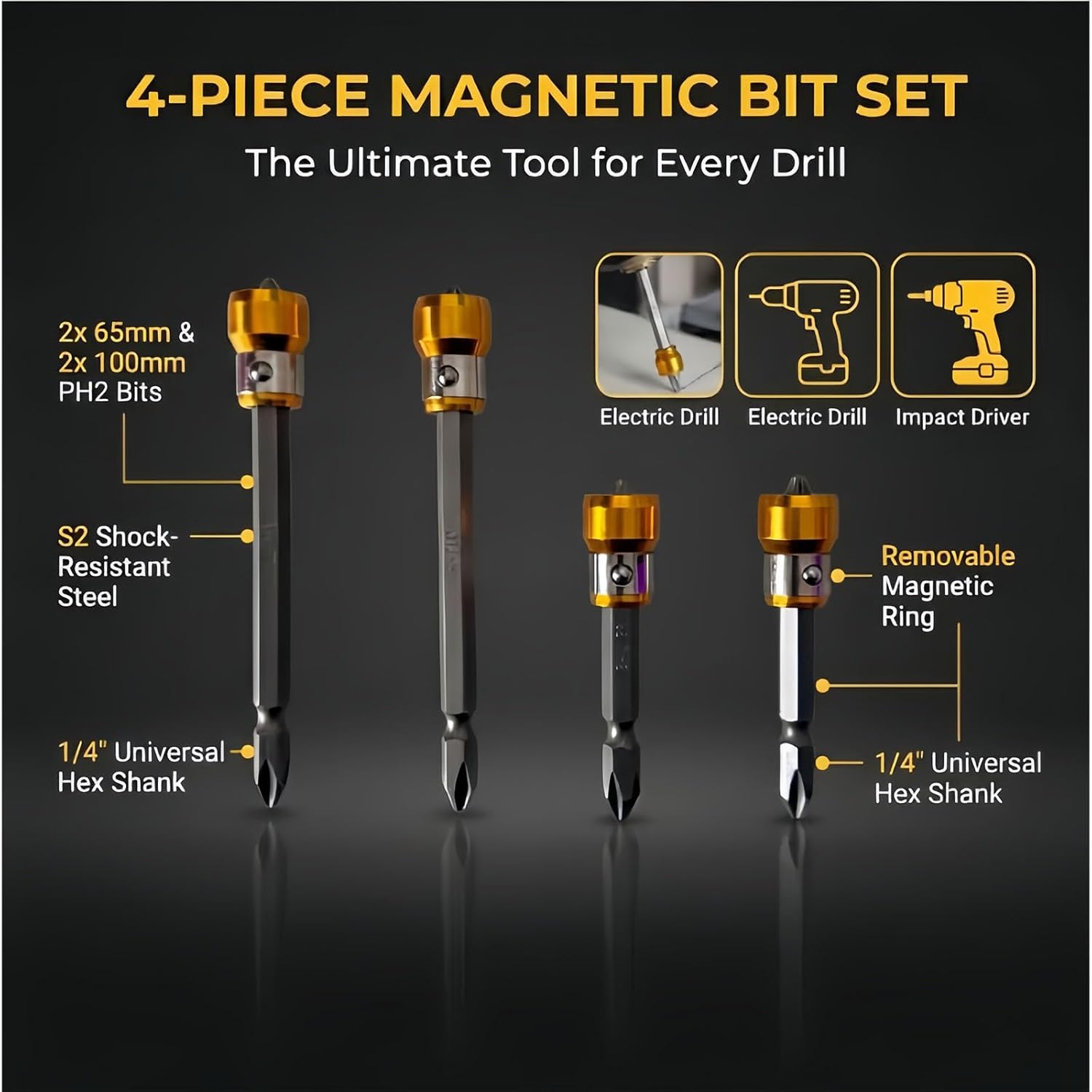 Magnetic Drill Bit Set