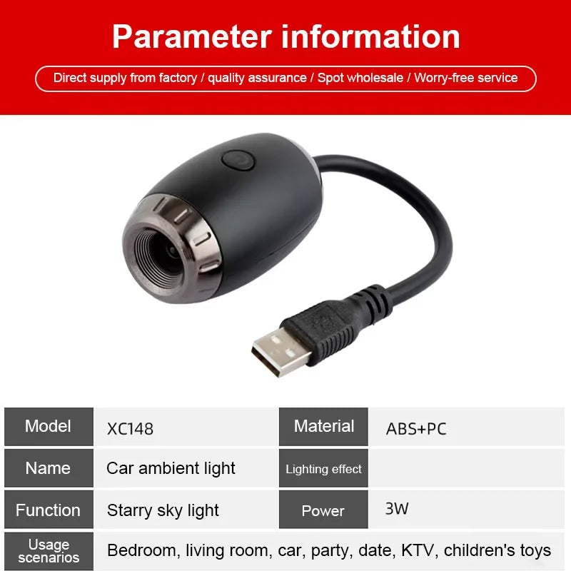 Mini Galaxy Projector [GOLD PRODUCT]